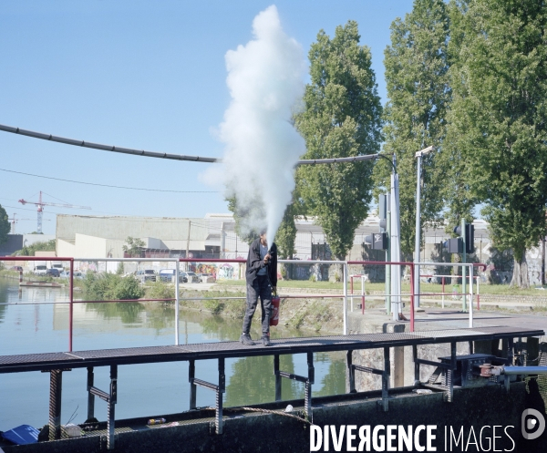 Paris-Nord, canal de Saint-denis