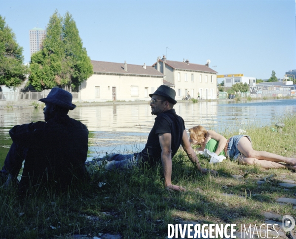 Paris-Nord, canal Saint-Denis