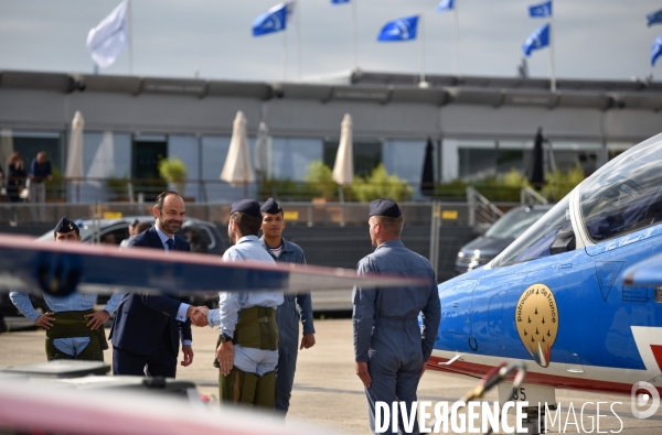 Edouard Philippe au Salon du Bourget