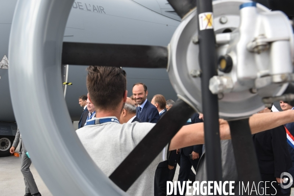 Edouard Philippe au Salon du Bourget