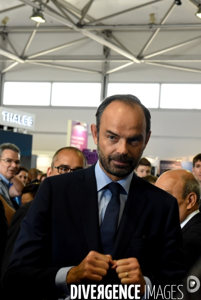 Edouard Philippe au Salon du Bourget