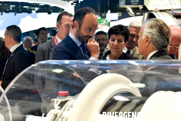 Edouard Philippe au Salon du Bourget