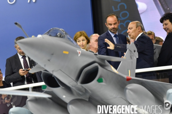 Edouard Philippe au Salon du Bourget