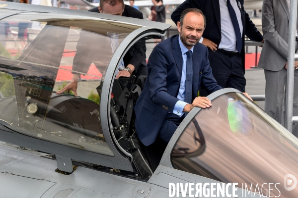 Edouard Philippe au Salon du Bourget