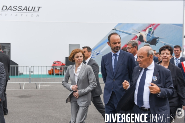 Edouard Philippe au Salon du Bourget