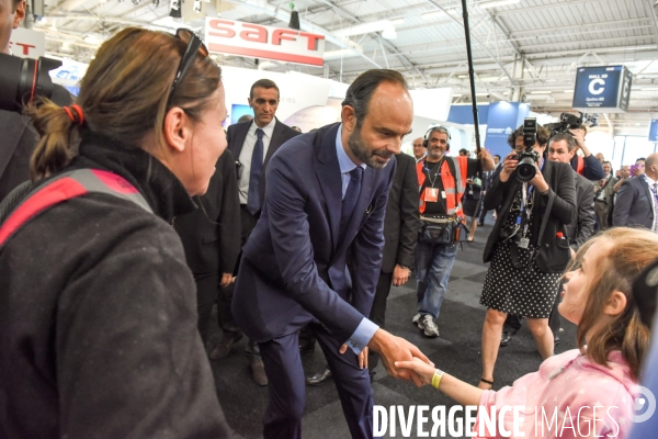 Edouard Philippe au Salon du Bourget