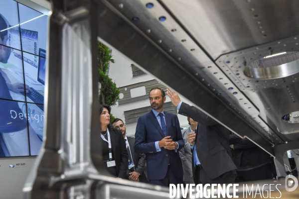 Edouard Philippe au Salon du Bourget