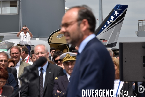 Edouard Philippe au Salon du Bourget