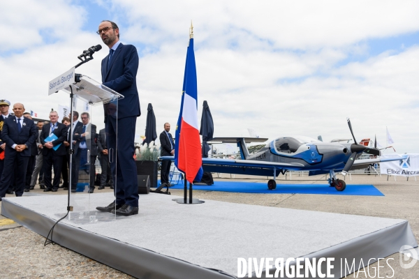 Edouard Philippe au Salon du Bourget