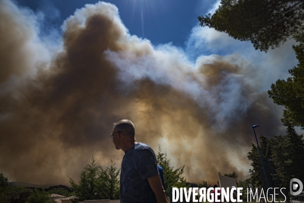 Incendie de Bormes les mimosas (