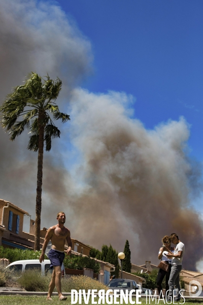 Incendie de Bormes les mimosas (