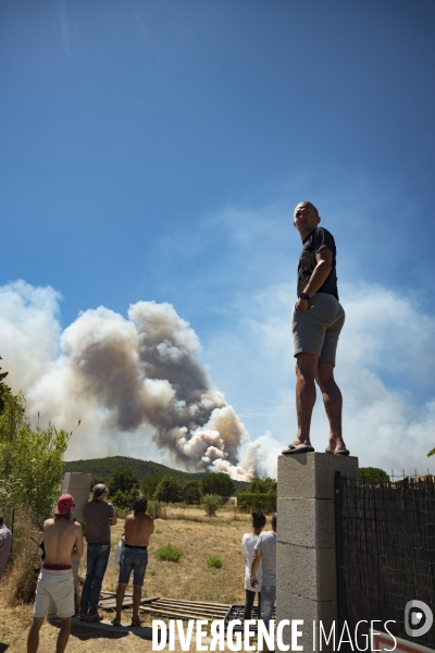 Incendie de Bormes les mimosas (