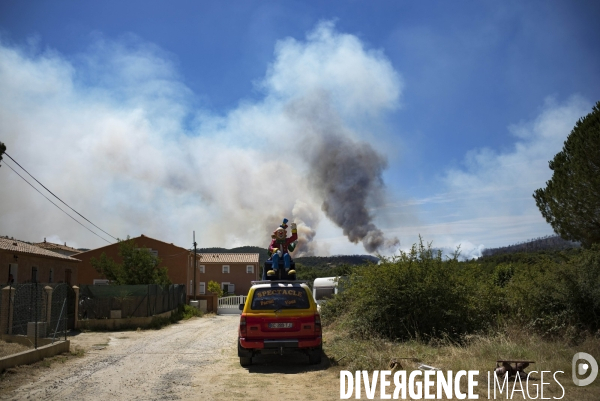 Incendie de Bormes les mimosas (