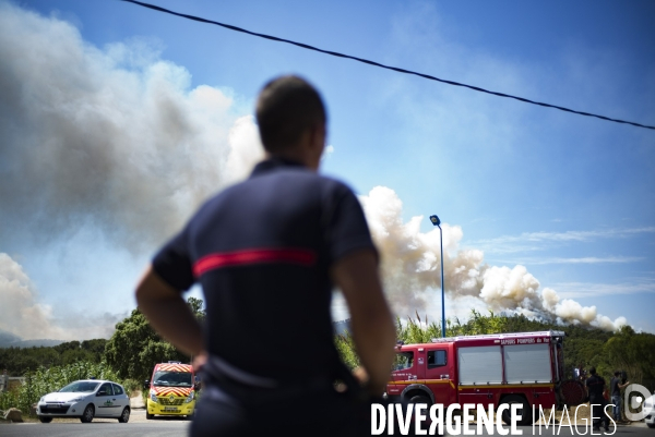 Incendie de Bormes les mimosas (