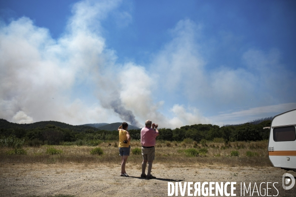 Incendie de Bormes les mimosas (