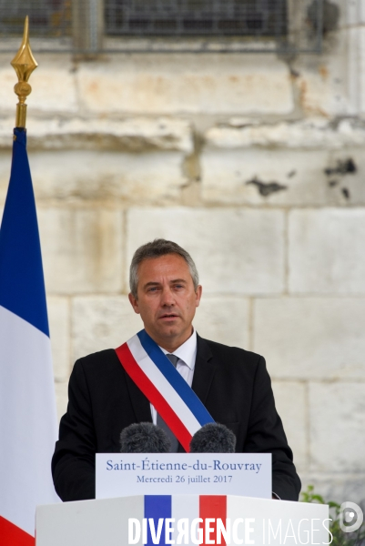 A la mémoire du père Hamel. St-Etienne-du-Rouvray