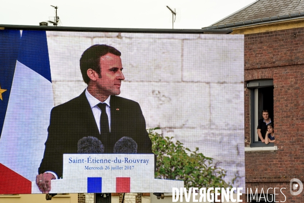 A la mémoire du père Hamel. St-Etienne-du-Rouvray