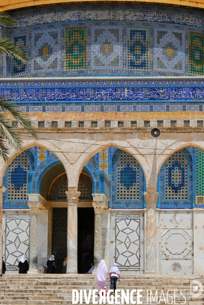 HARAM Al-SHARIF : Esplanade des mosquées de JERUSALEM