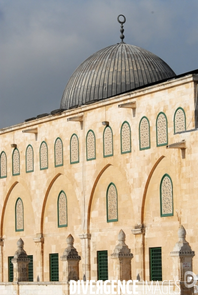 HARAM Al-SHARIF : Esplanade des mosquées de JERUSALEM