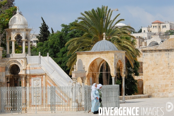 HARAM Al-SHARIF : Esplanade des mosquées de JERUSALEM