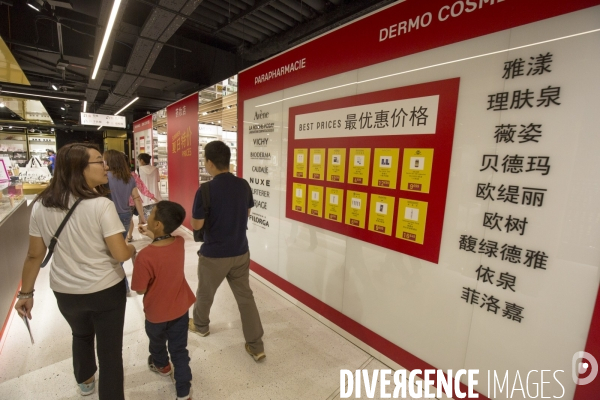 Shopping&welcome center destine aux chinois