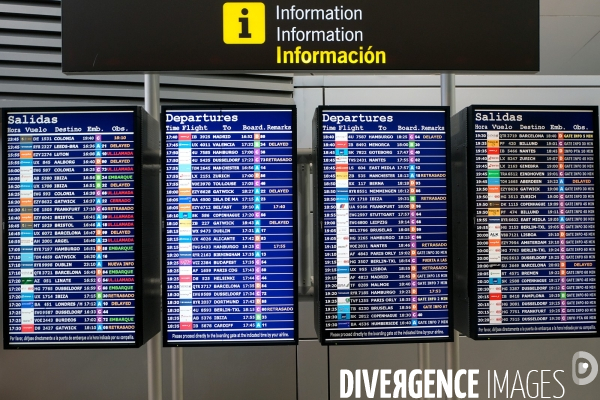 Majorque.L aeroport de Palma l un des plus frequentes d  Europe en periode estivale