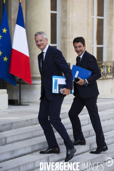 Séminaire de rentrée du gouvernement au Palais de l Elysée