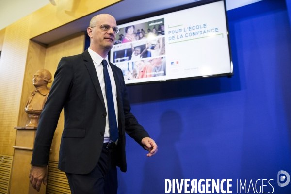 Conférence de rentrée de Jean-Michel BLANQUER