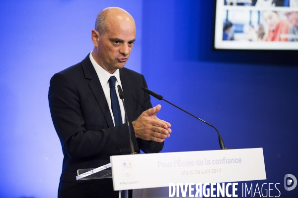 Conférence de rentrée de Jean-Michel BLANQUER