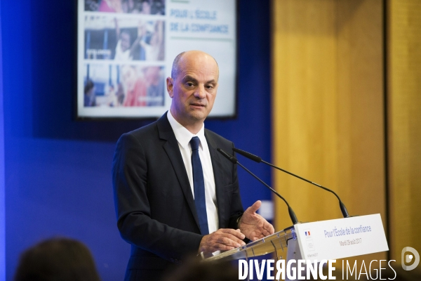 Conférence de rentrée de Jean-Michel BLANQUER