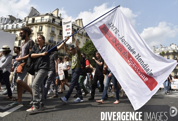 Journée Mondiale pour la Fin du Spécisme à Paris. World Day for the End of Specism.