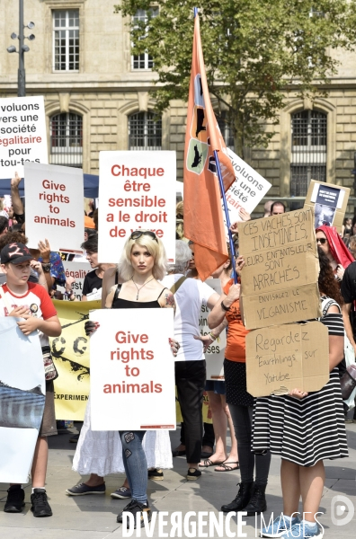 Journée Mondiale pour la Fin du Spécisme à Paris. World Day for the End of Specism.