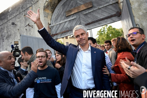 Campus des jeunes républicains avec Laurent Wauquiez