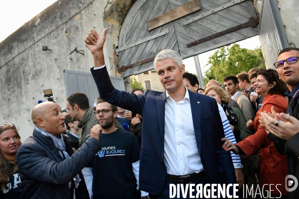 Campus des jeunes républicains avec Laurent Wauquiez