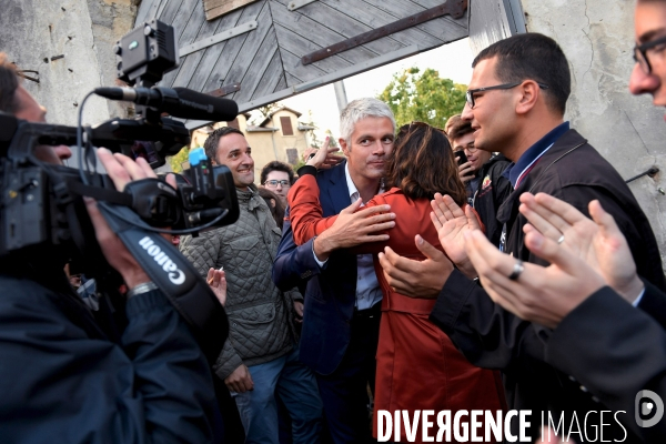 Campus des jeunes républicains avec Laurent Wauquiez