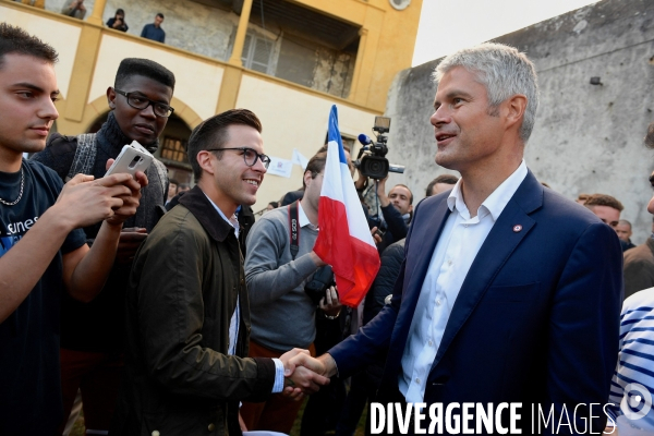 Campus des jeunes républicains avec Laurent Wauquiez