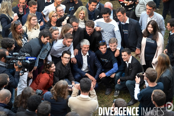 Campus des jeunes républicains avec Laurent Wauquiez