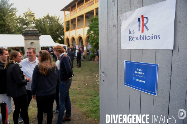 Campus des jeunes républicains avec Laurent Wauquiez