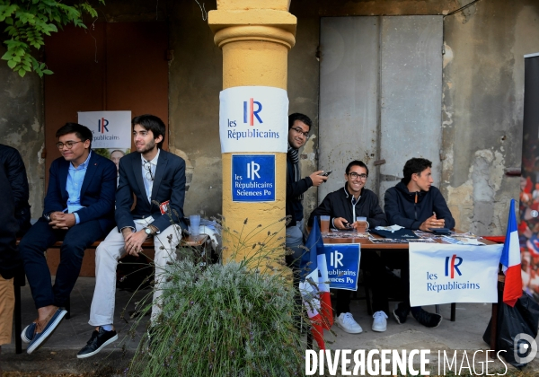 Campus des jeunes républicains avec Laurent Wauquiez