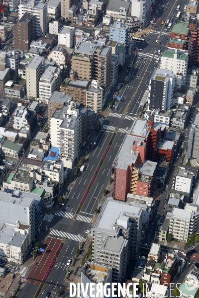 Vue Generale de TOKYO depuis la tour SKYTREE