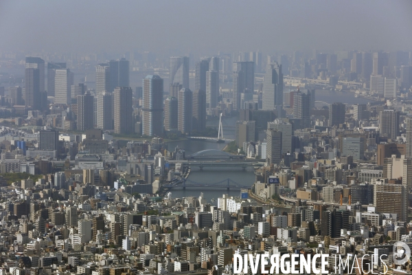 Vue Generale de TOKYO depuis la tour SKYTREE