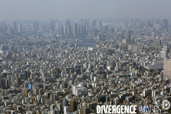 Vue Generale de TOKYO depuis la tour SKYTREE