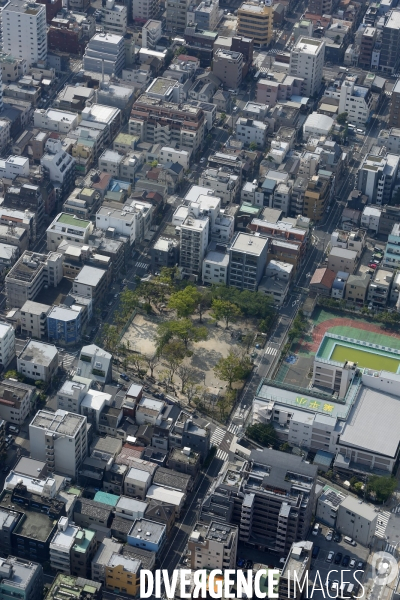 Vue Generale de TOKYO depuis la tour SKYTREE