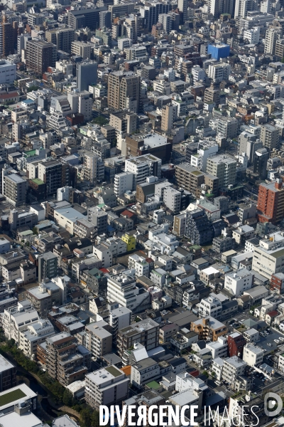 Vue Generale de TOKYO depuis la tour SKYTREE