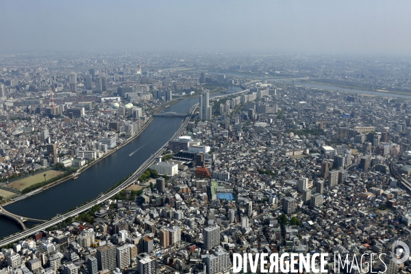 Vue Generale de TOKYO depuis la tour SKYTREE