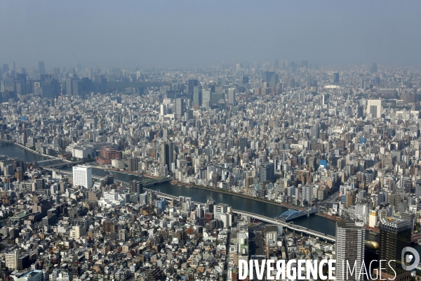 Vue Generale de TOKYO depuis la tour SKYTREE