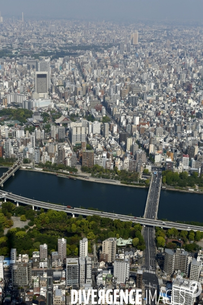 Vue Generale de TOKYO depuis la tour SKYTREE