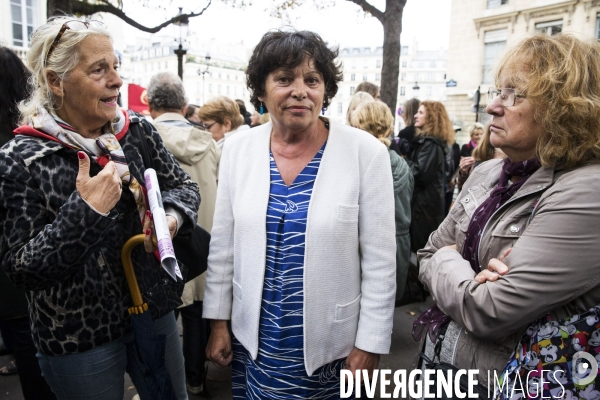 Manifestation contre le Levothyrox et conférence de presse.