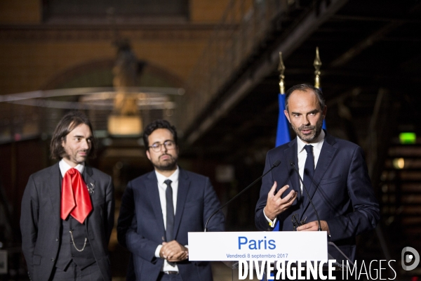 Lancement de la mission Intelligence artificielle confiée par Edouard PHILIPPE à Cédric VILLANI