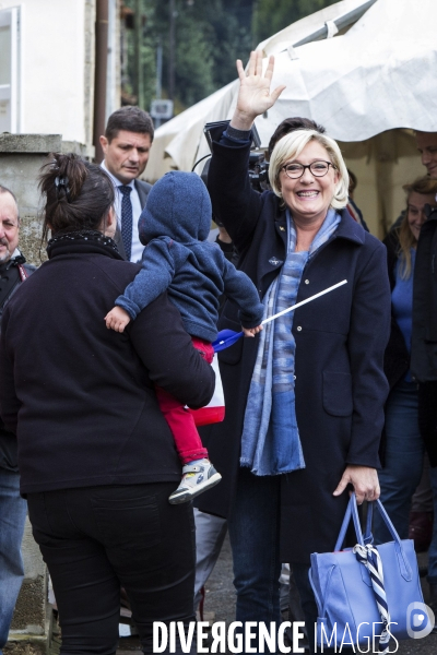 Rentrée politique de Marine Le PEN à Brachay